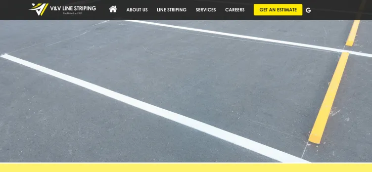 Screenshot PavementMarkings.com