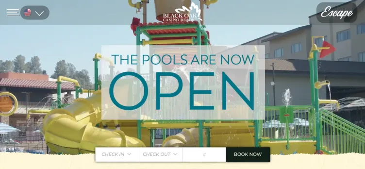 Screenshot BlackOakCasino.com