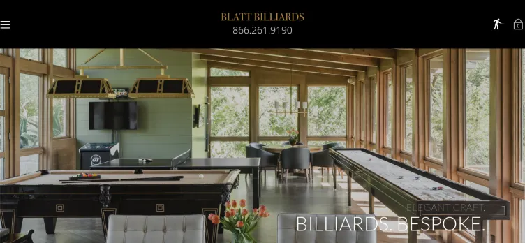 Screenshot Blatt Billiards