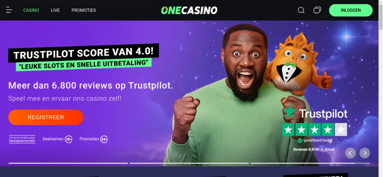 Screenshot OneCasino