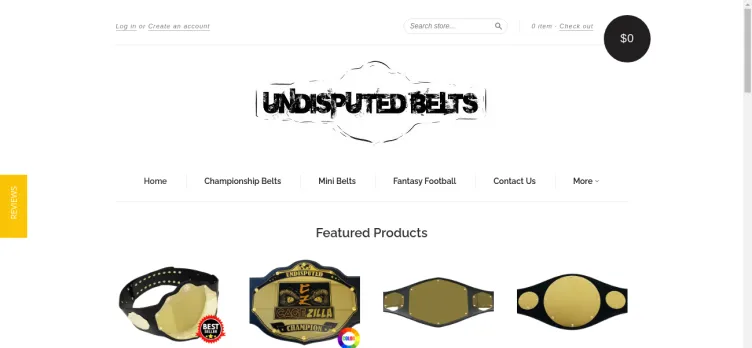 Screenshot Undisputed Belts