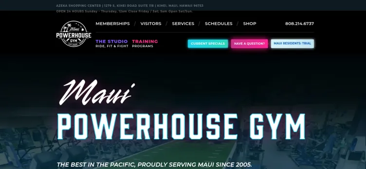 Screenshot Maui Powerhouse Gym