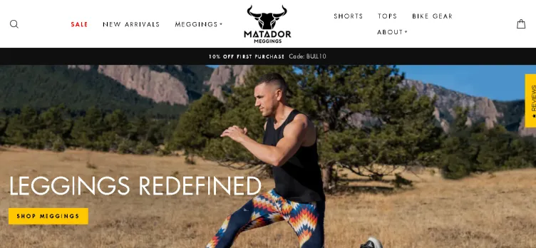 Screenshot Matador Meggings