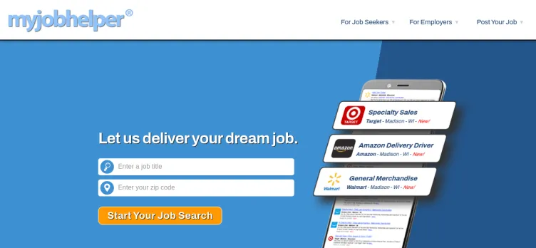 Screenshot MyJobHelper