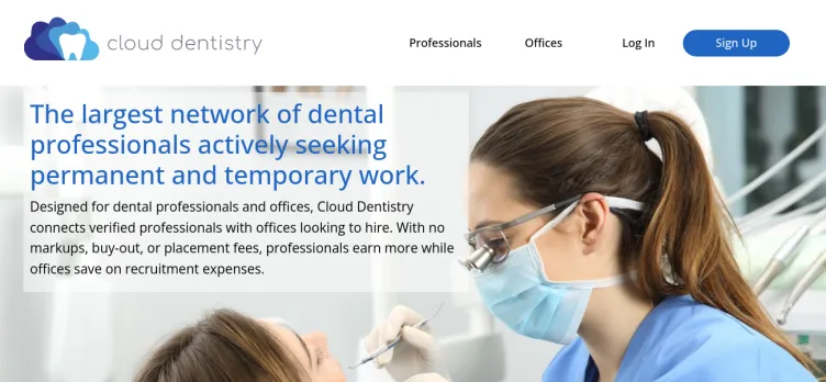 Screenshot Cloud Dentistry