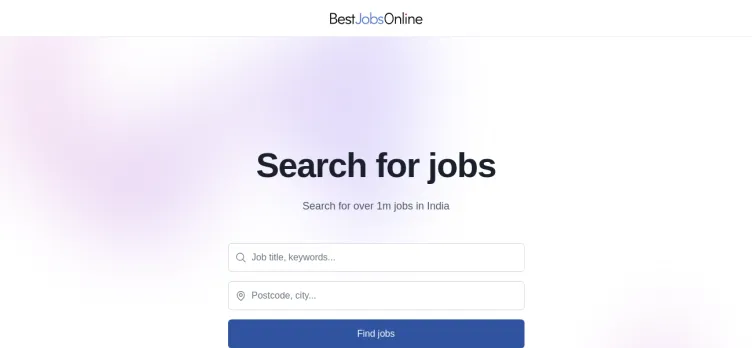 Screenshot Best Jobs Online