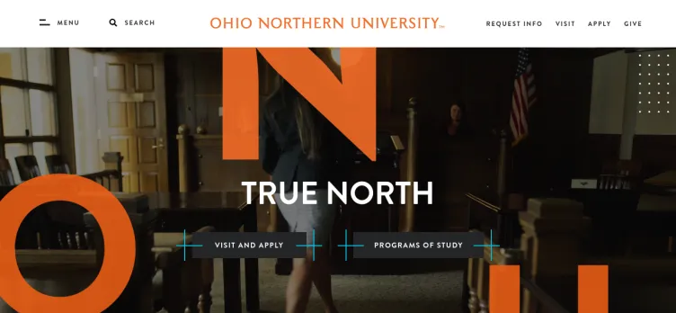 Screenshot ONU.edu