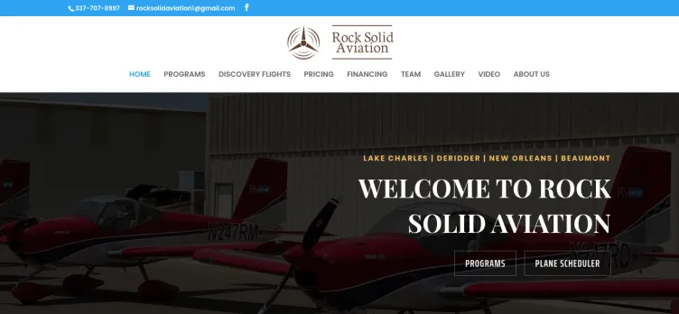 Screenshot Rock Solid Aviation