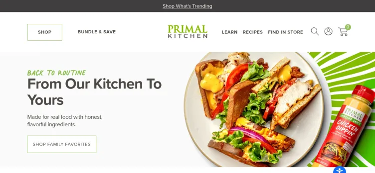 Screenshot Primal Kitchen