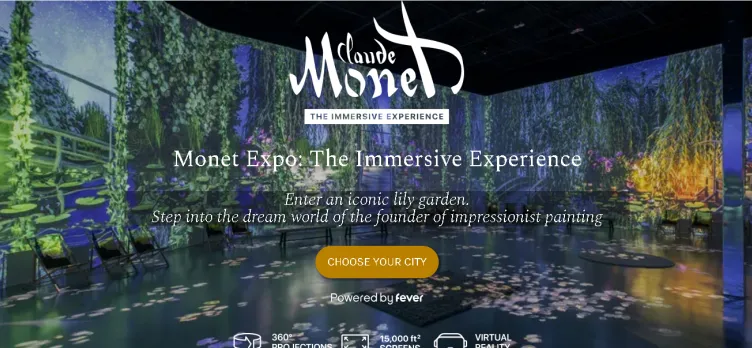 Screenshot Monet Expo