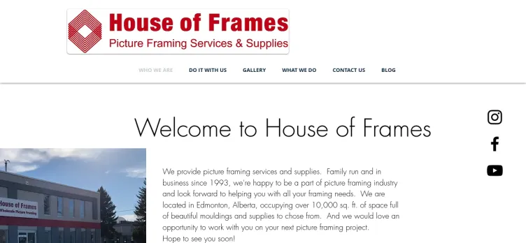 Screenshot House of Frames