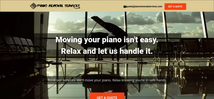 Screenshot Piano Removal Services