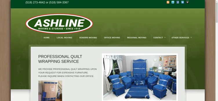 Screenshot Ashline Movers