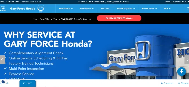 Screenshot Gary Force Honda