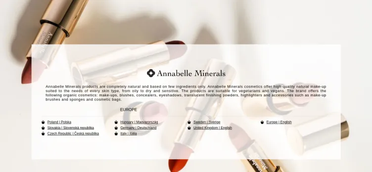 Screenshot Annabelle Minerals