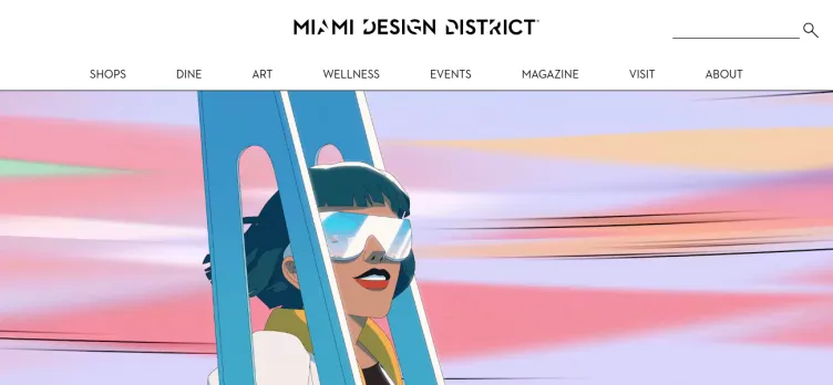 Screenshot Miami Design District