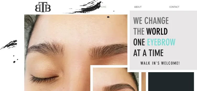 Screenshot Tatiana Brow Bar