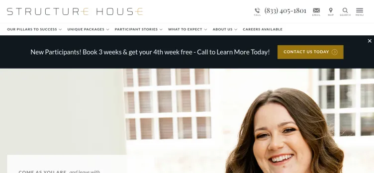 Screenshot StructureHouse.com