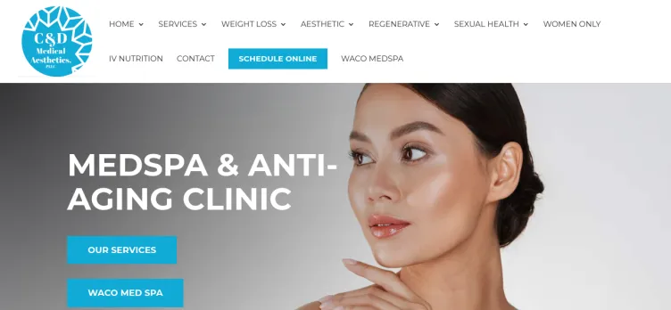 Screenshot CD Medical Aesthetics