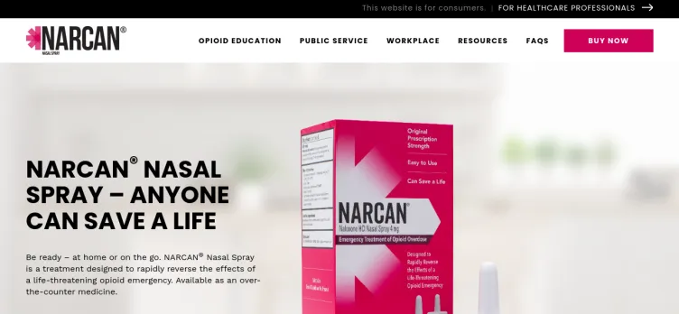 Screenshot Narcan