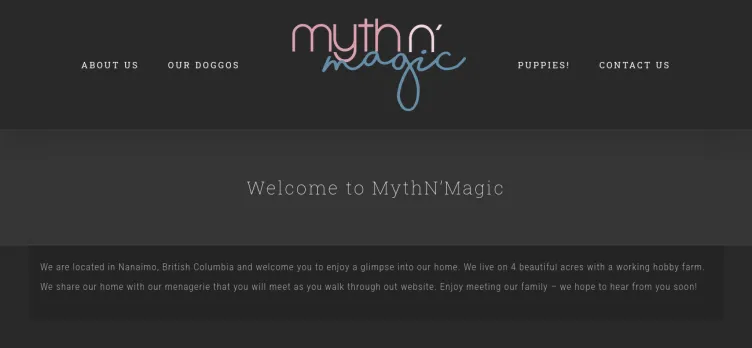 Screenshot Mythyca.com