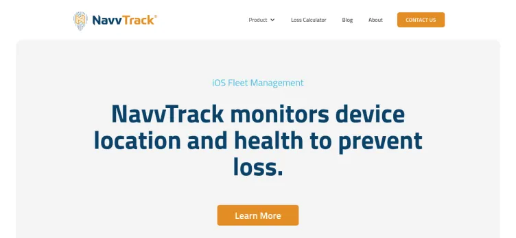 Screenshot NavvTrack.com