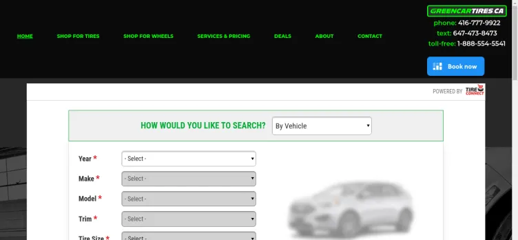 Screenshot Green Car Tires