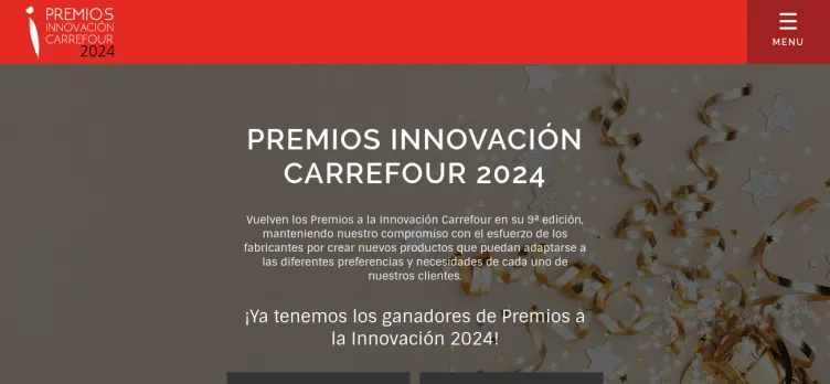 Screenshot PremiosALaInnovacion.es