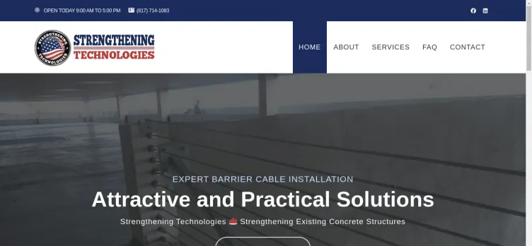 Screenshot StrengtheningTech.com