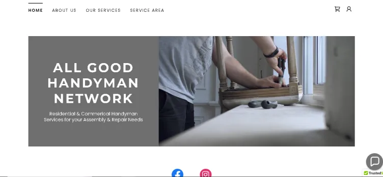 Screenshot AllGoodHandyman.com