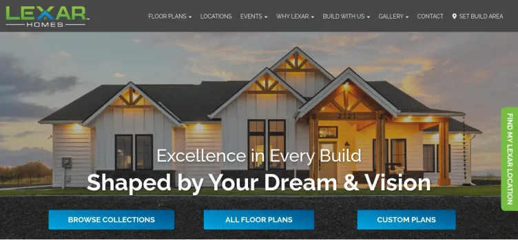 Screenshot Lexar Homes