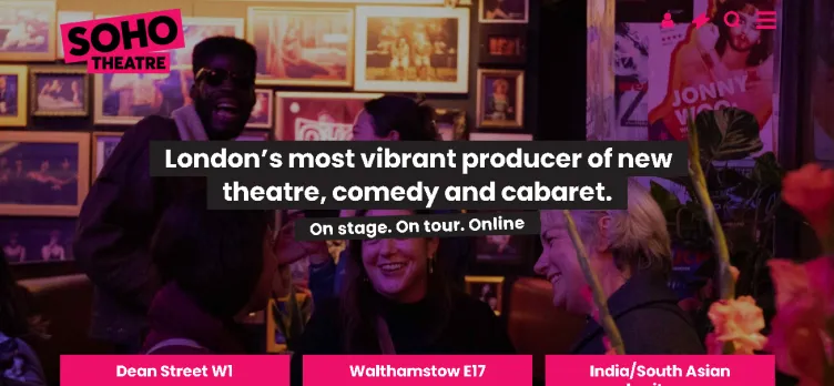 Screenshot Soho Theatre