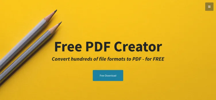 Screenshot Free PDF Creator