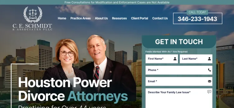 Screenshot WestHoustonAttorney.com