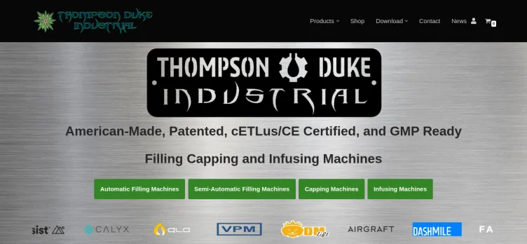 Screenshot Thompson Duke Industrial