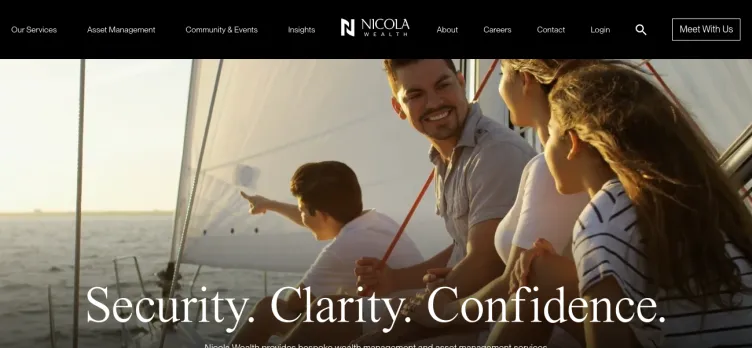 Screenshot Nicola Wealth