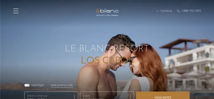 Screenshot Le Blanc Spa Resort Los Cabos