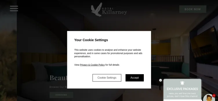 Screenshot Hotel Killarney