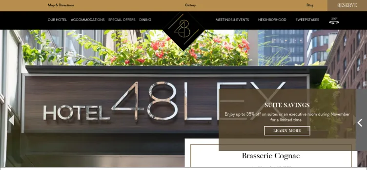 Screenshot Hotel 48LEX