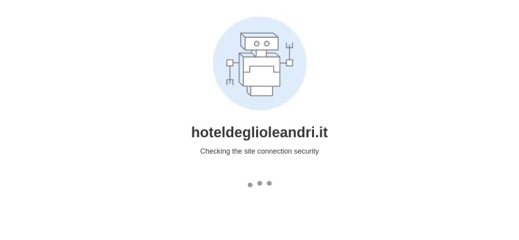 Screenshot Hotel degli Oleandri