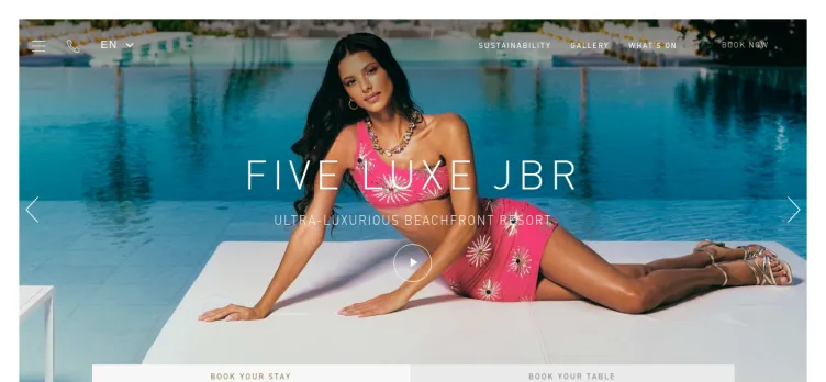 Screenshot FIVE LUXE JBR