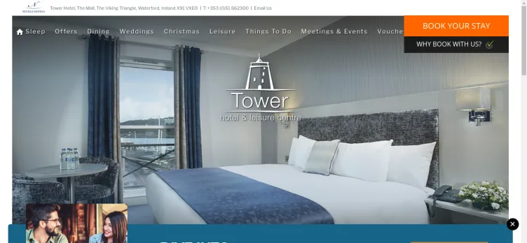 Screenshot Tower Hotel Waterford