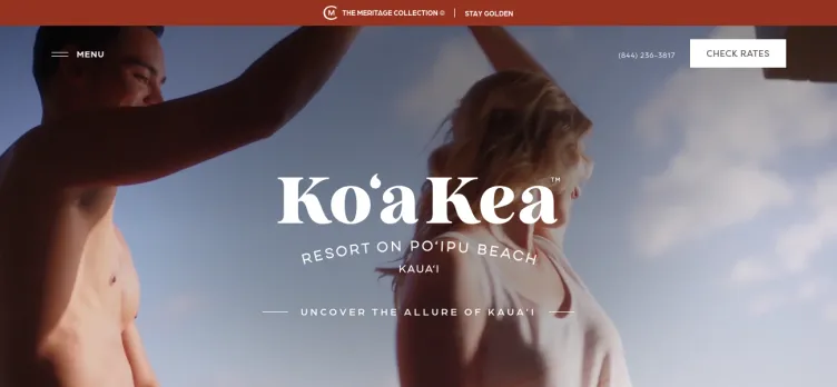 Screenshot Koakea.com