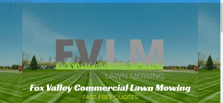 Screenshot Fox Valley Lawn Mowing