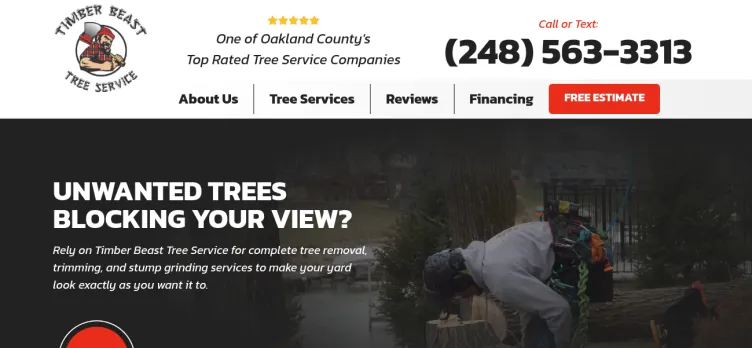 Screenshot Timber Beast Tree Service