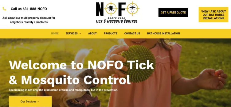 Screenshot Nofotickcontrol.com