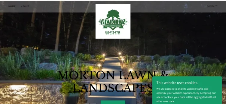 Screenshot Morton Lawn & Landscapes