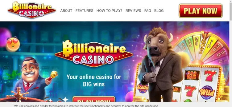 Screenshot Billionaire Casino