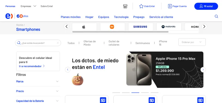 Screenshot Entel