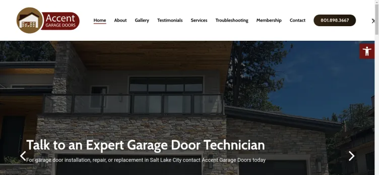 Screenshot Accent Garage Doors